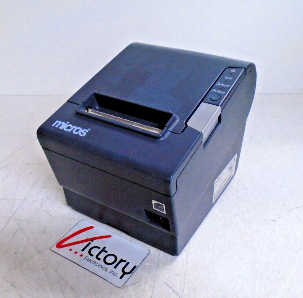 Used Epson Micros M244A Parallel POS Thermal Receipt Printer | TM-T88V - Gray