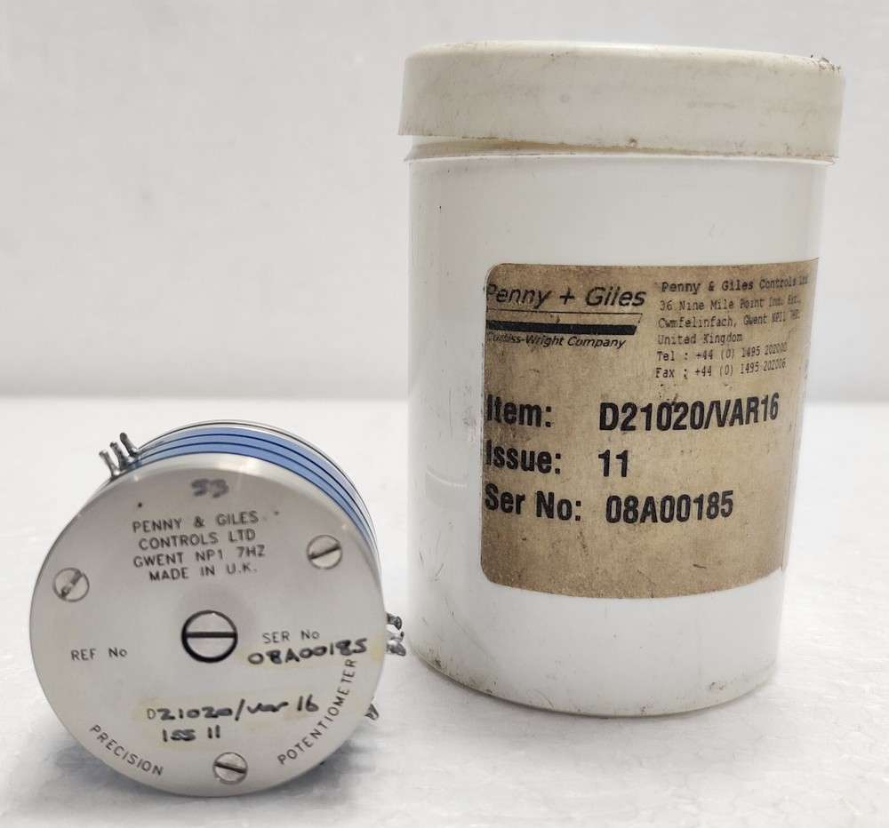 Penny & Giles D21020/VAR16 Potentiometer Precision Control