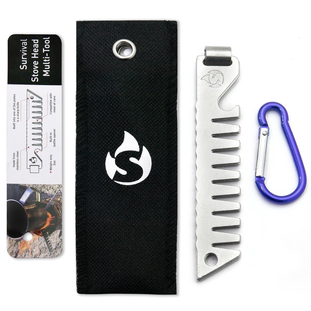 Survival Stove Head Tool. Camping Hiking Accessory. Limited Edition