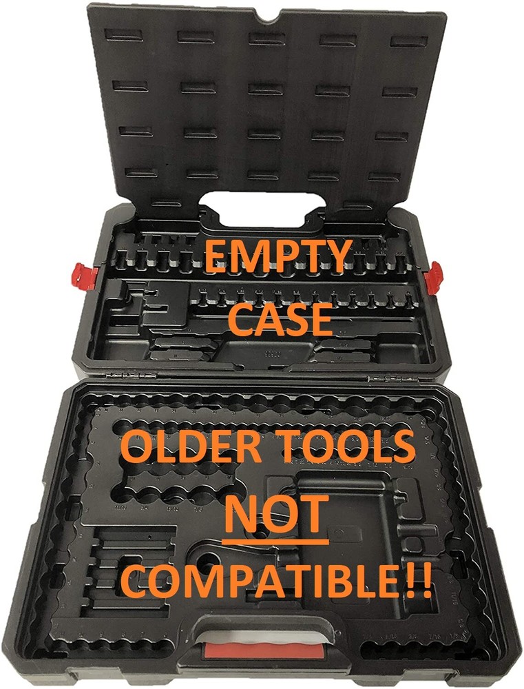 EMPTY NEW CRAFTSMAN 230 PIECE SOCKET WRENCH BIT CASE *EMPTY CASE* 99920