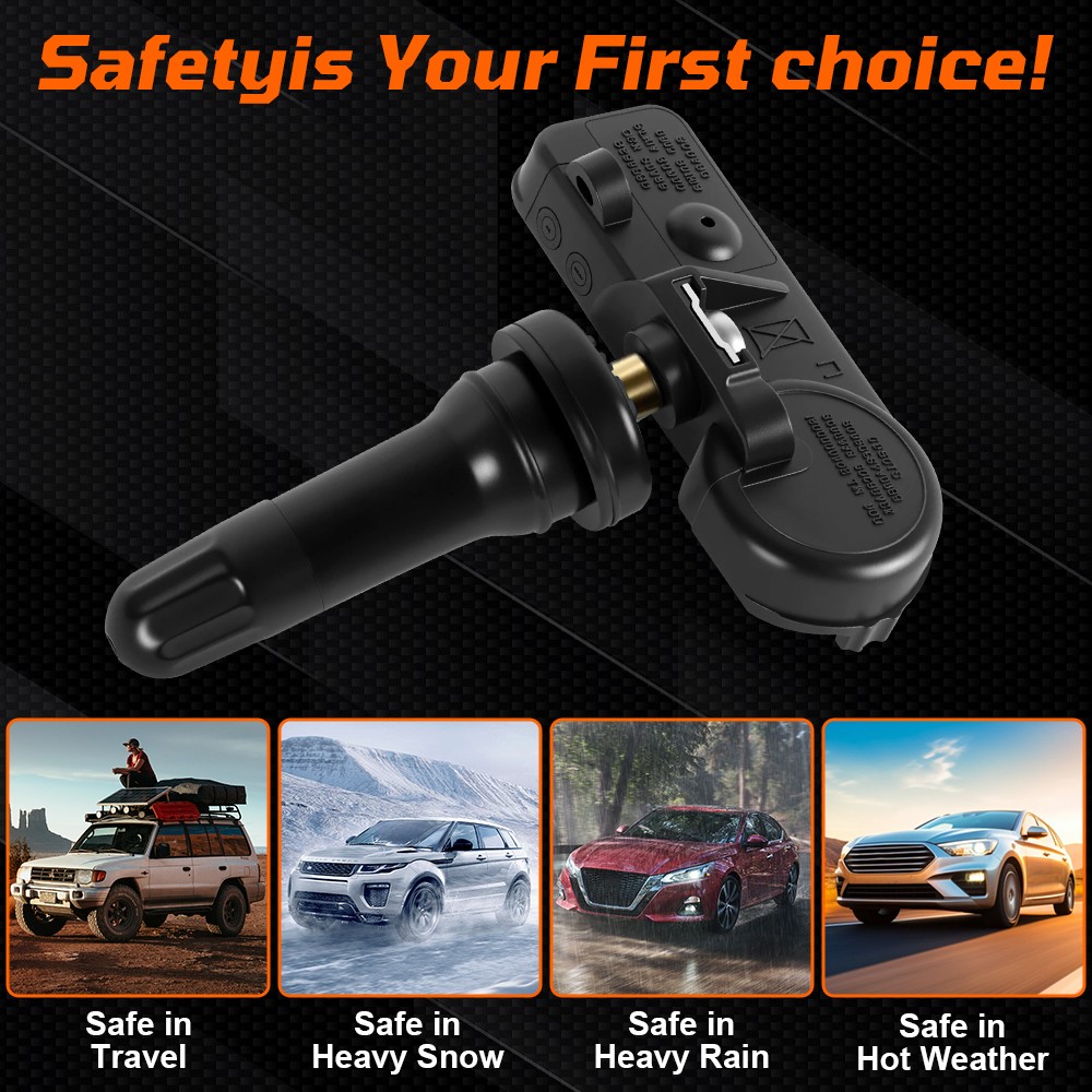 Set of 4 For Ford Explorer TPMS Tire Pressure Sensors DE8T1A180AA /9L3T1A180AF