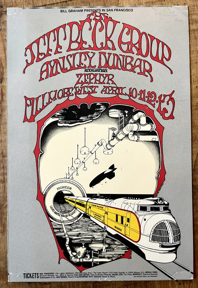 Jeff Beck Group - Fillmore West - 1969