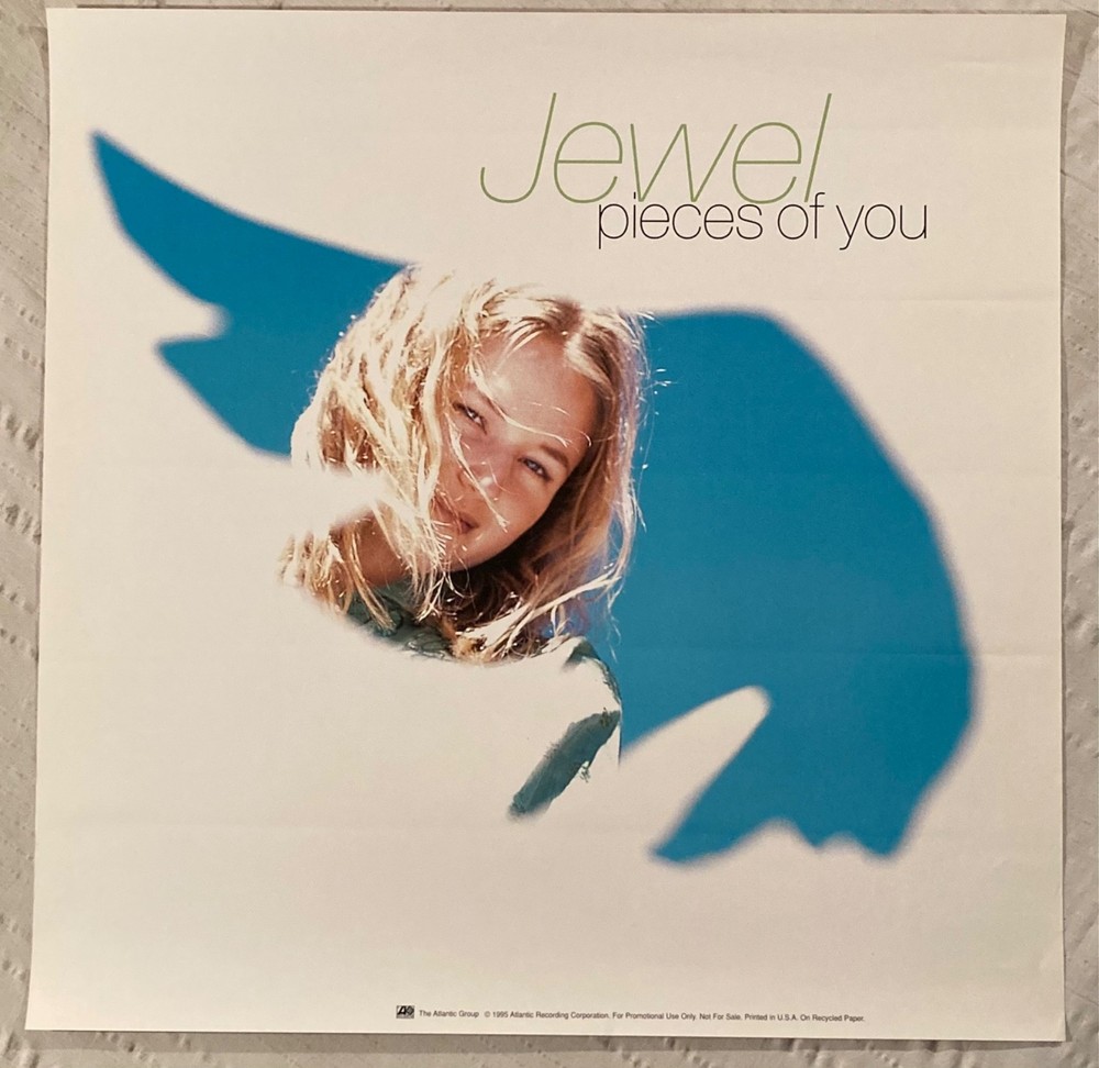 Jewel 1995 Promo Poster Pieces Of You Atlantic Records I