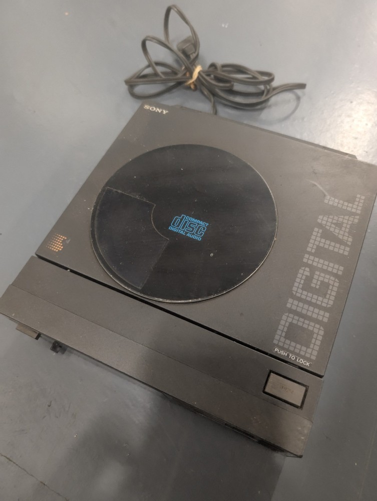 Sony CDP-7F Top Loader CD Player. TESTED WORKS! Good Condition