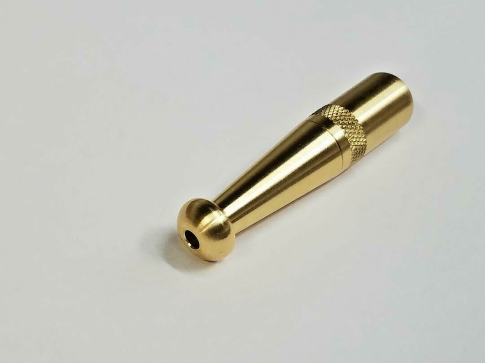 THREE SOLID BRASS ZEPPELIN PIPES* MADE IN USA*HIGH QUALITY*ASSORTED DESIGN!!!!