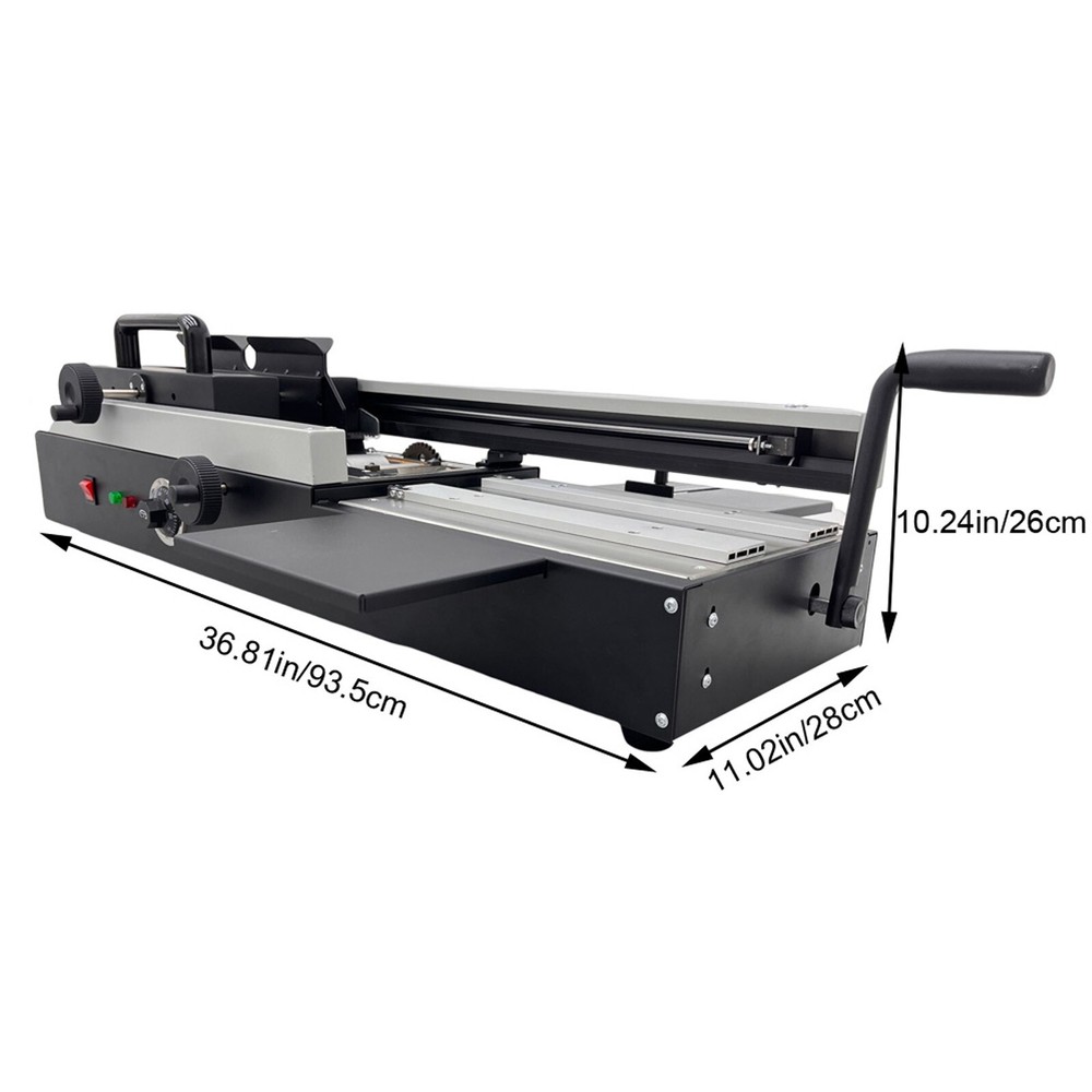 110V Manual Hot Glue Binder Wireless Binding Machine A4 Book Binding Machine