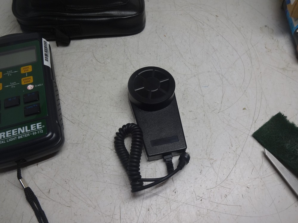 Greenlee Digital Light Meter 93-172 with Case