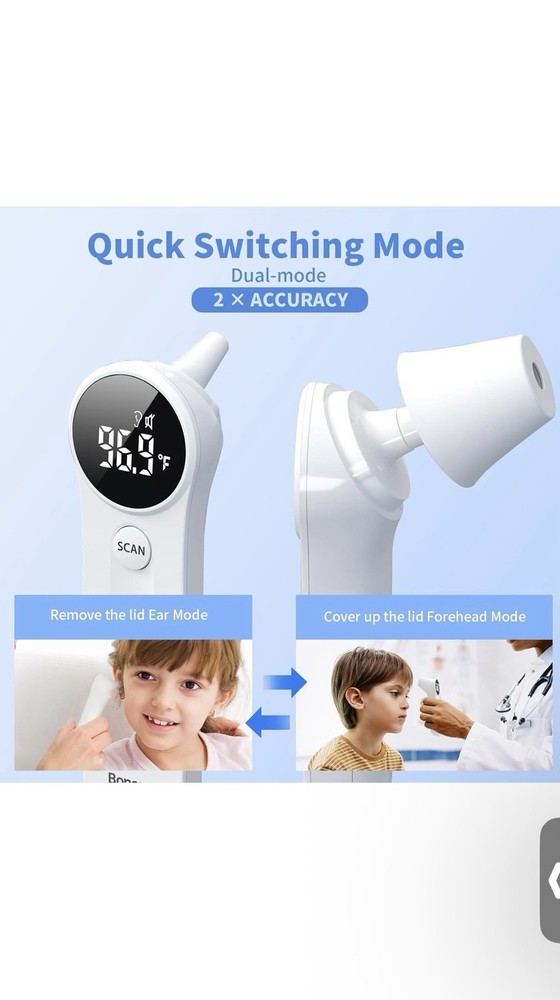 Boncare Ear and Forehead Thermometer