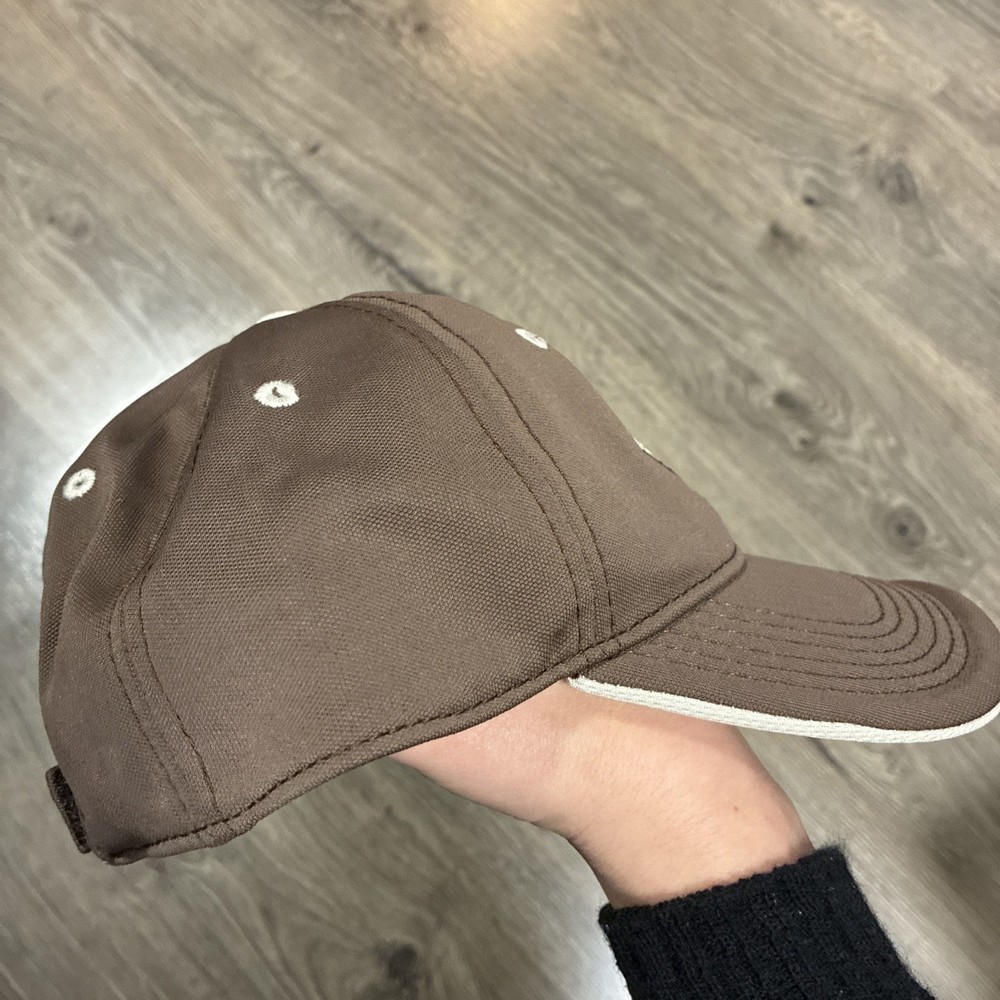 Pebble Beach Golf Hat 1919 Brown Embroidered The Game Hook & Loop Strapback