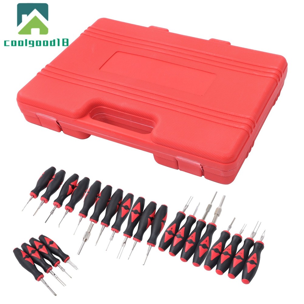Universal Wire Terminal Electrical Connector Crimp Pin Removal Release Tool Kit