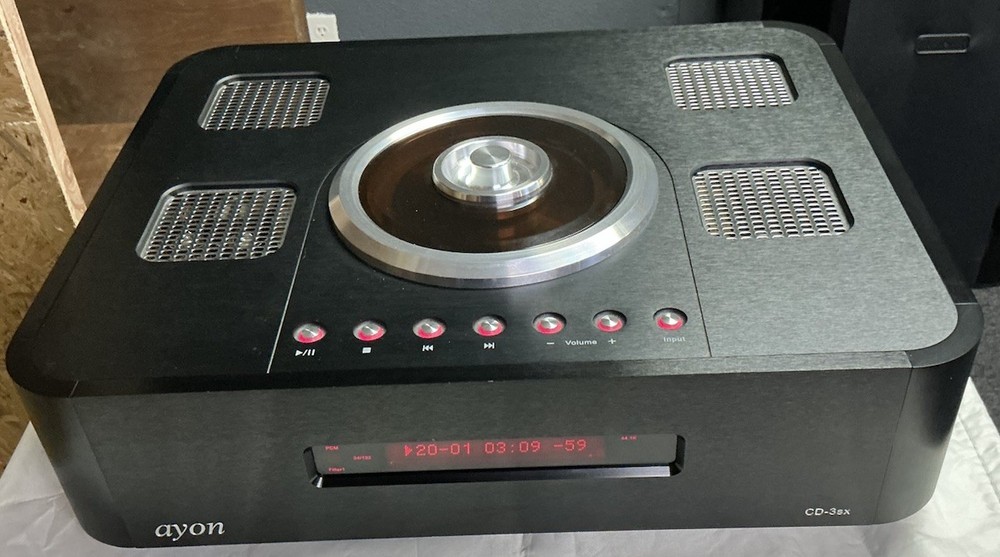 AYON Austria CD-3sx CLASS A Vacuum -Tube CD-Player (top Loading) & DAC