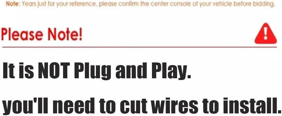 E150 E250 E350 1998-2008 7" Car Stereo Wireless CarPlay Android Auto