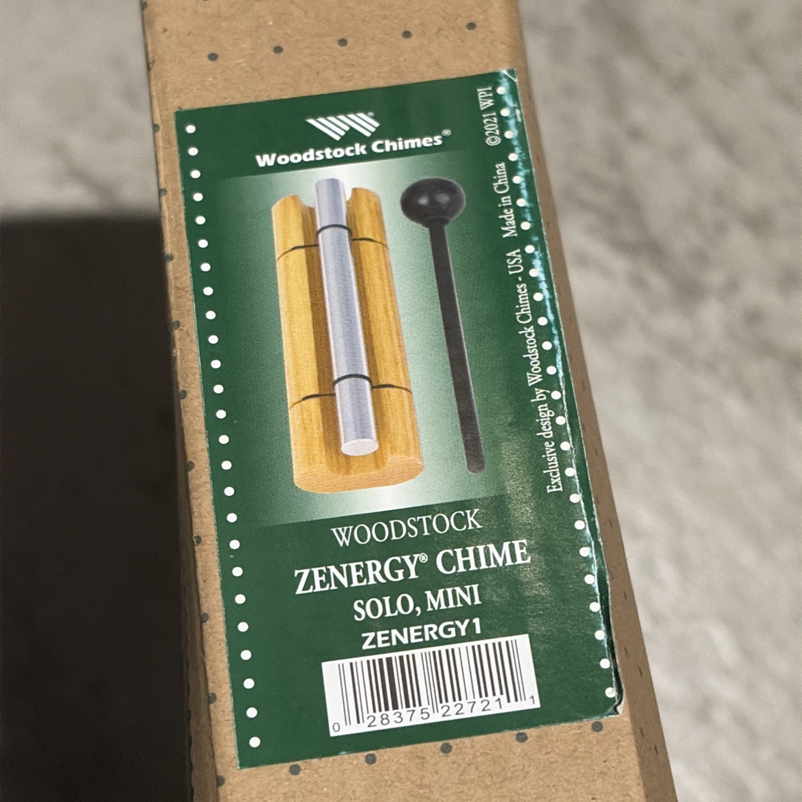 Woodstock Chimes Zenergy Solo Mini Chime Eastern Energies Meditation Relaxation