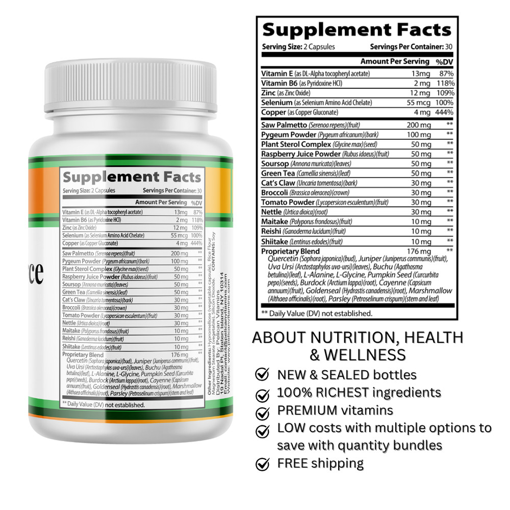 Prosta-Force - Prostate Support- 60 Capsules