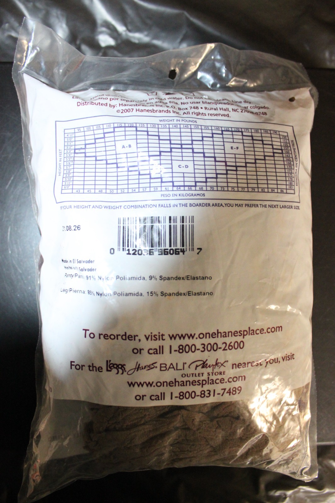 Hanes Silk Reflections Silky Sheer Non-Control Top Sheer Toe 4 PACK CD 115781