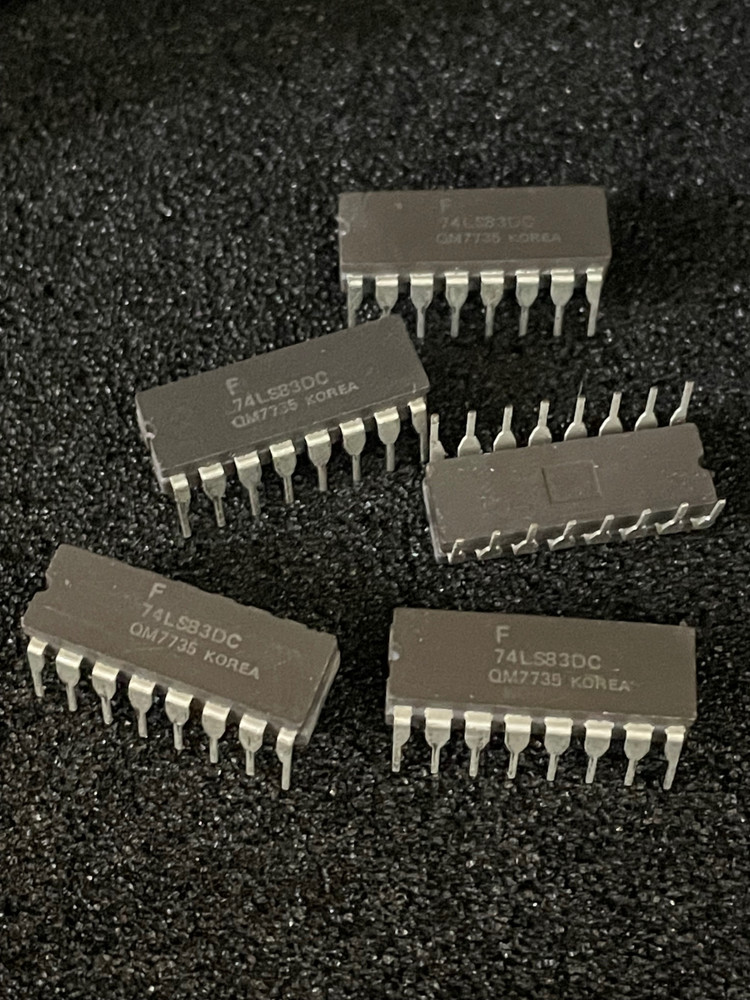 5pc Fairchild 74LS83DC Integrated Circuit Ceramic Package **NOS