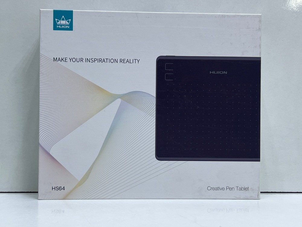 Huion HS64 Creative Pen Tablet Black