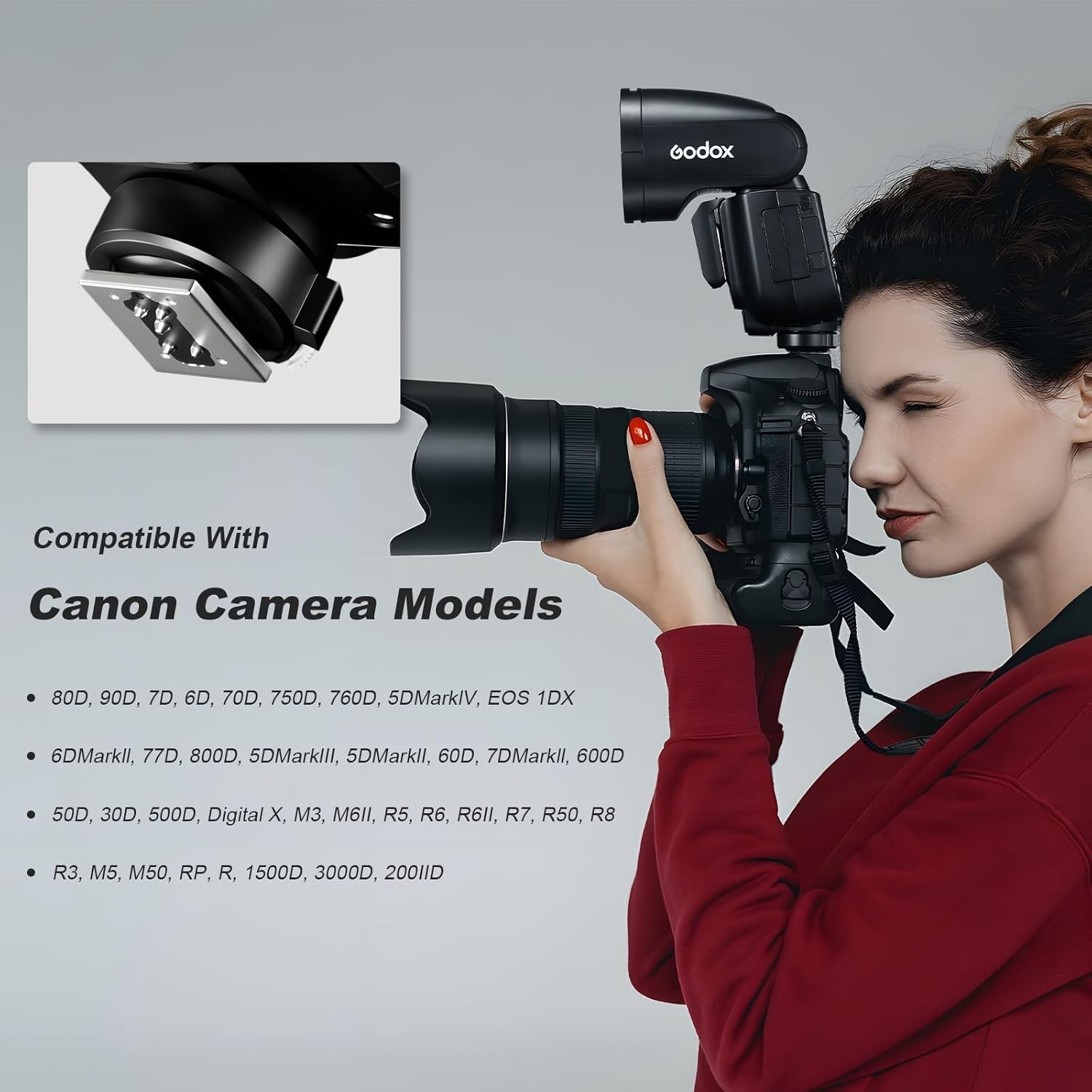 Godox V1 Pro C U Flash V1 Pro for Canon Camera