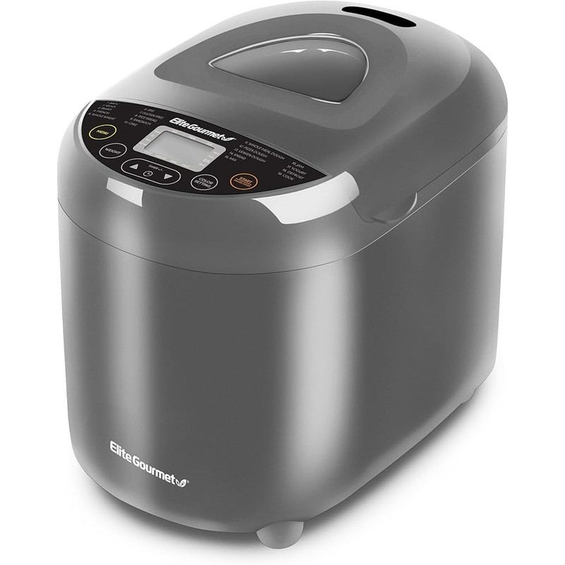 2LB Bread Maker Non-Toxic Ceramic PFAS-Free 19 Programs Delay Timer Fresh Baking