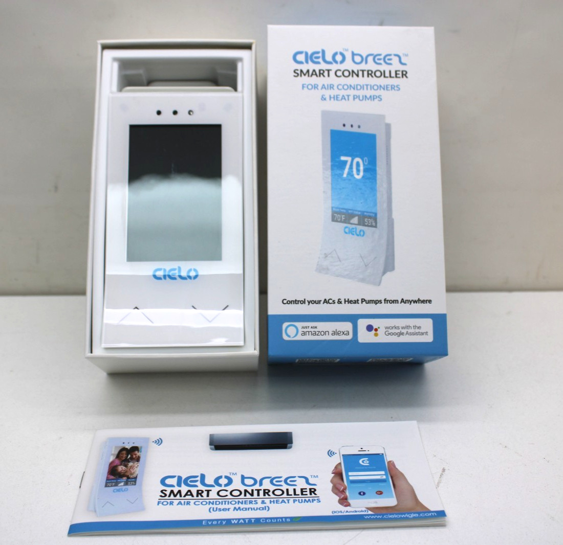 Cielo Breez Wifi Smart Controller for AC and Heat Pumps.