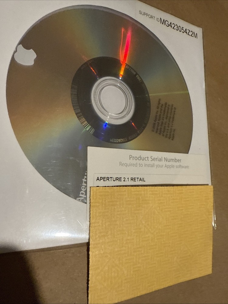 Apple Aperture 2.1 For Mac Photo Editing Software Retail