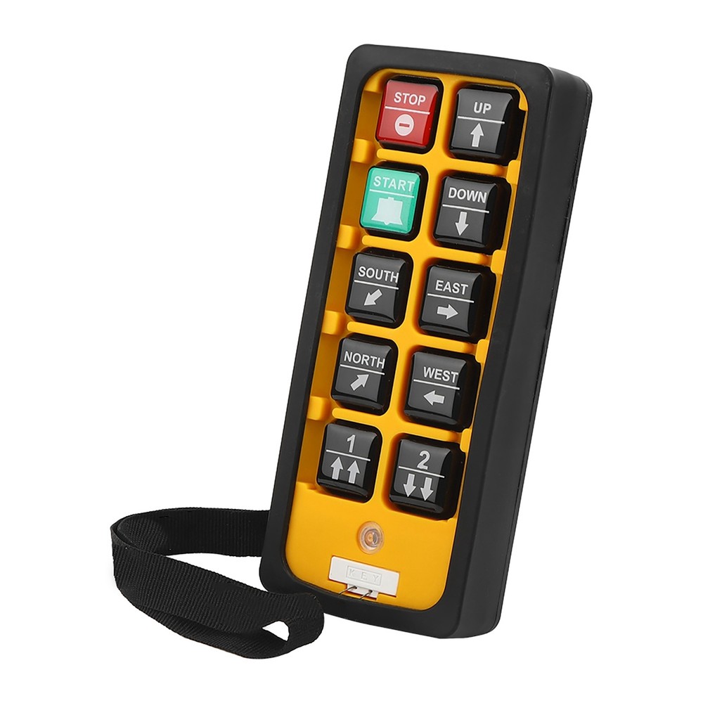 Industrial Remote Controller Double Handle Waterproof Acid Oil Resistant DC24V