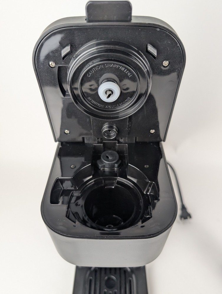 Mainstays Single Serve Coffee Maker - Grounds & Pods - Black Matte