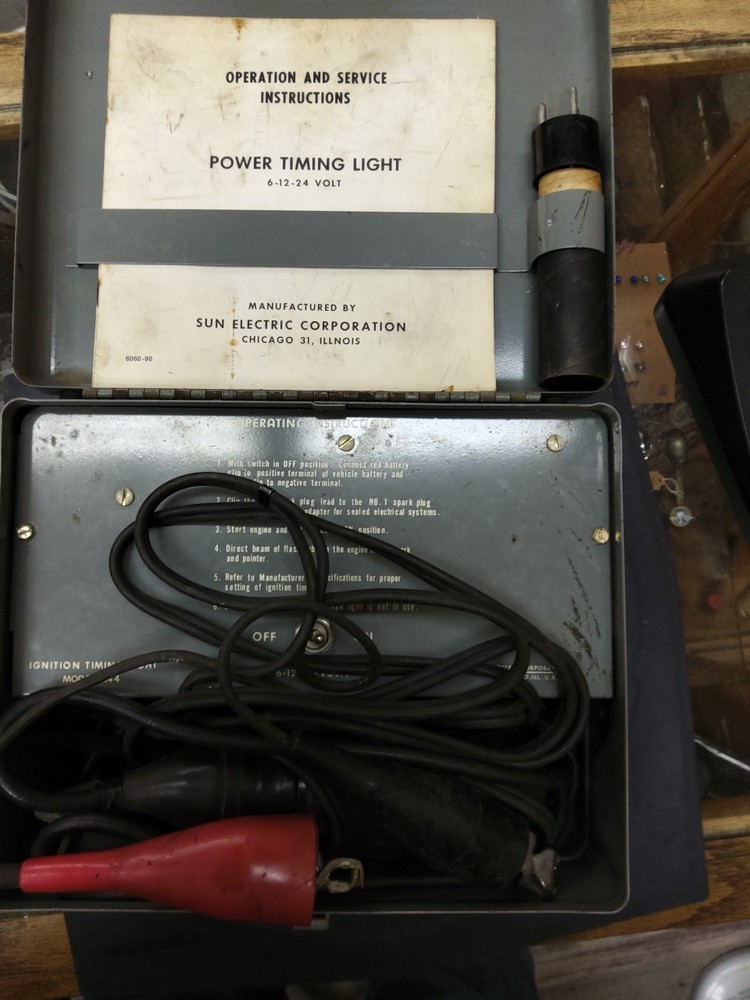 sun electric corporation Ignition Timing Light