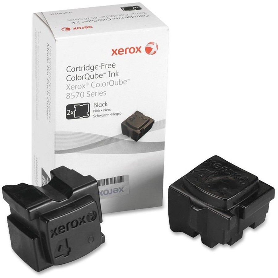 Xerox 108r00929 Solid Ink Stick - Black Solid Ink - 4300 Page - 2