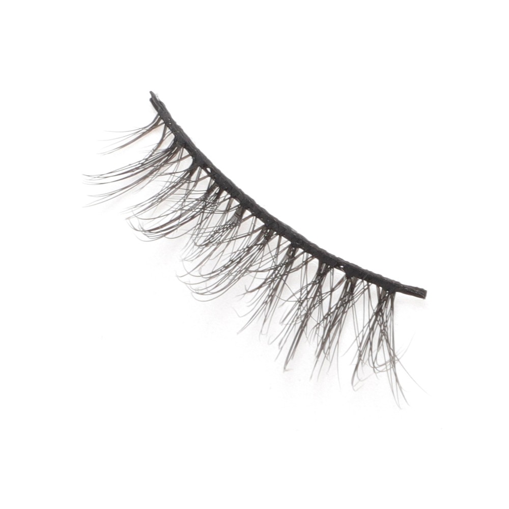 Dense False Eyelashes for Makeup Black J33 10 Pair