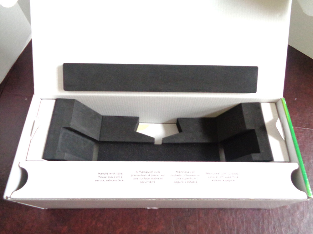 EMPTY BOX Cables & Manual NO SENSOR UNIT - Xbox 360 KINECT Sensor Bar Model 1414