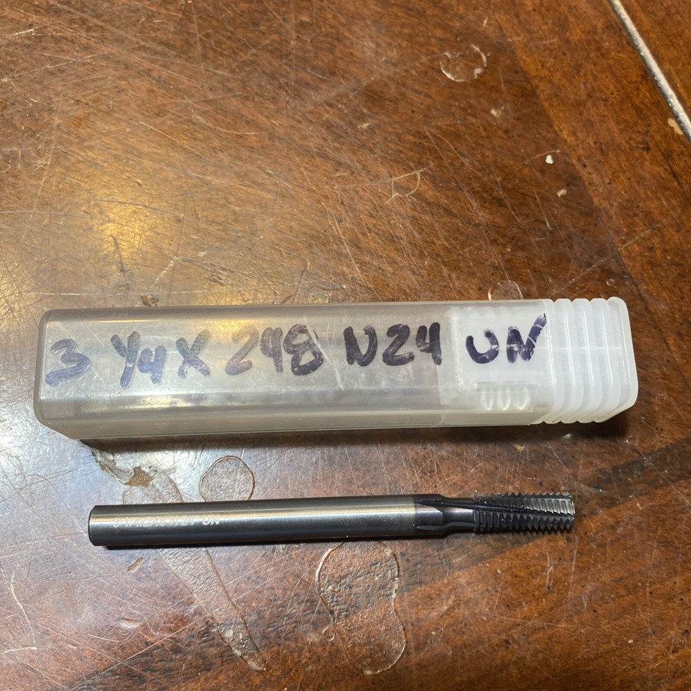 Solid Carbide Thread Mill 3-1/4x248 N 24” UN (D6)