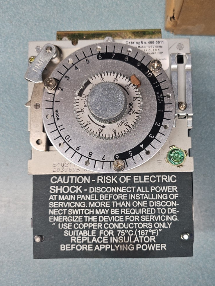 Continental Refrigeration 460-0011 Timer Defrost CRC-40235 8409200
