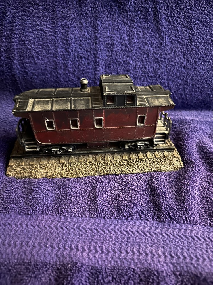 Handcrafted Large Solid Caboose