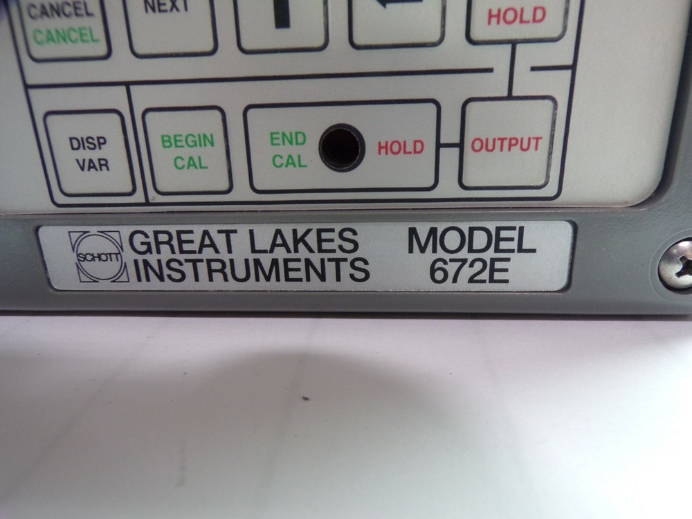 NEW GREAT LAKES INSTRUMENTS CONDUCTIVITY ANALYZER 115V MODEL 672E