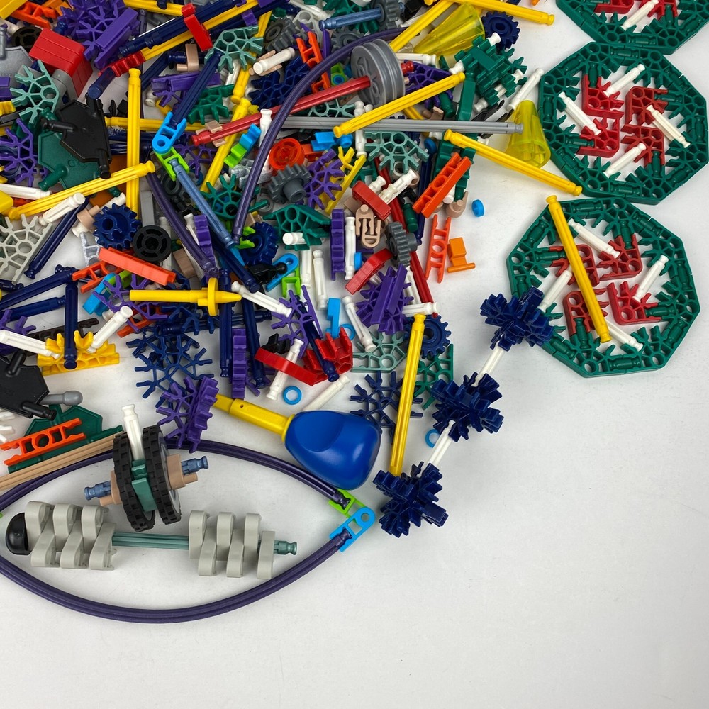 Knex Kids Pretend Play Building Lot Toy Construction Engineering Interlocking