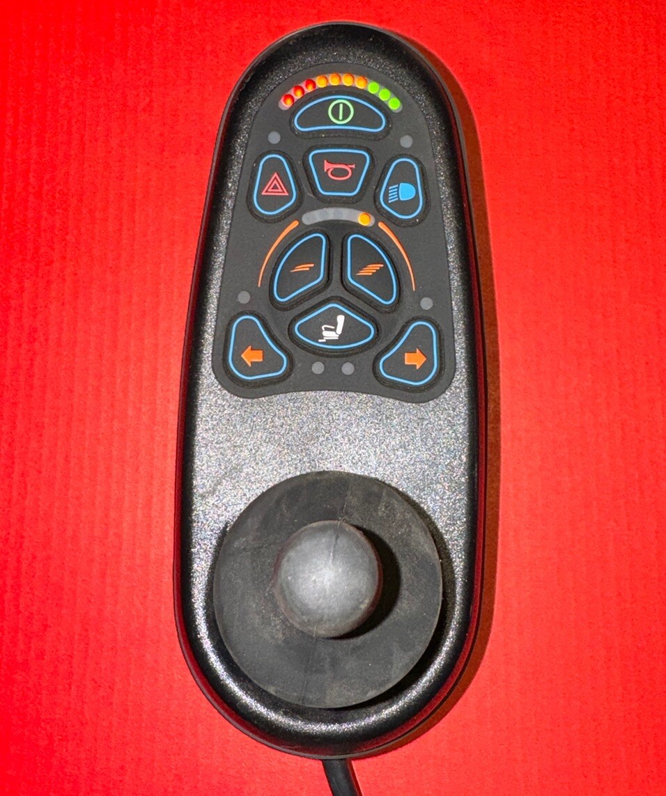 PG DRIVES ELECTRIC WHEELCHAIR VR2 key JOYSTICK CONTROLLER 4 / 6 / 9 KEYS buttons