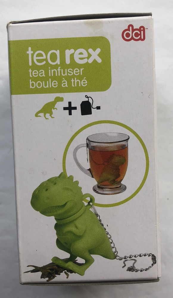 New DCI Tea Rex Tea Infuser Steeper Reusable