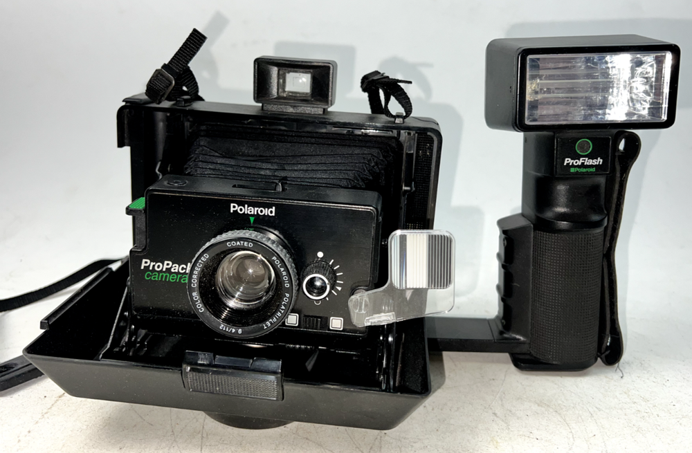 Vintage Polaroid ProPack Professional Instant Camera w/Electronic Flash