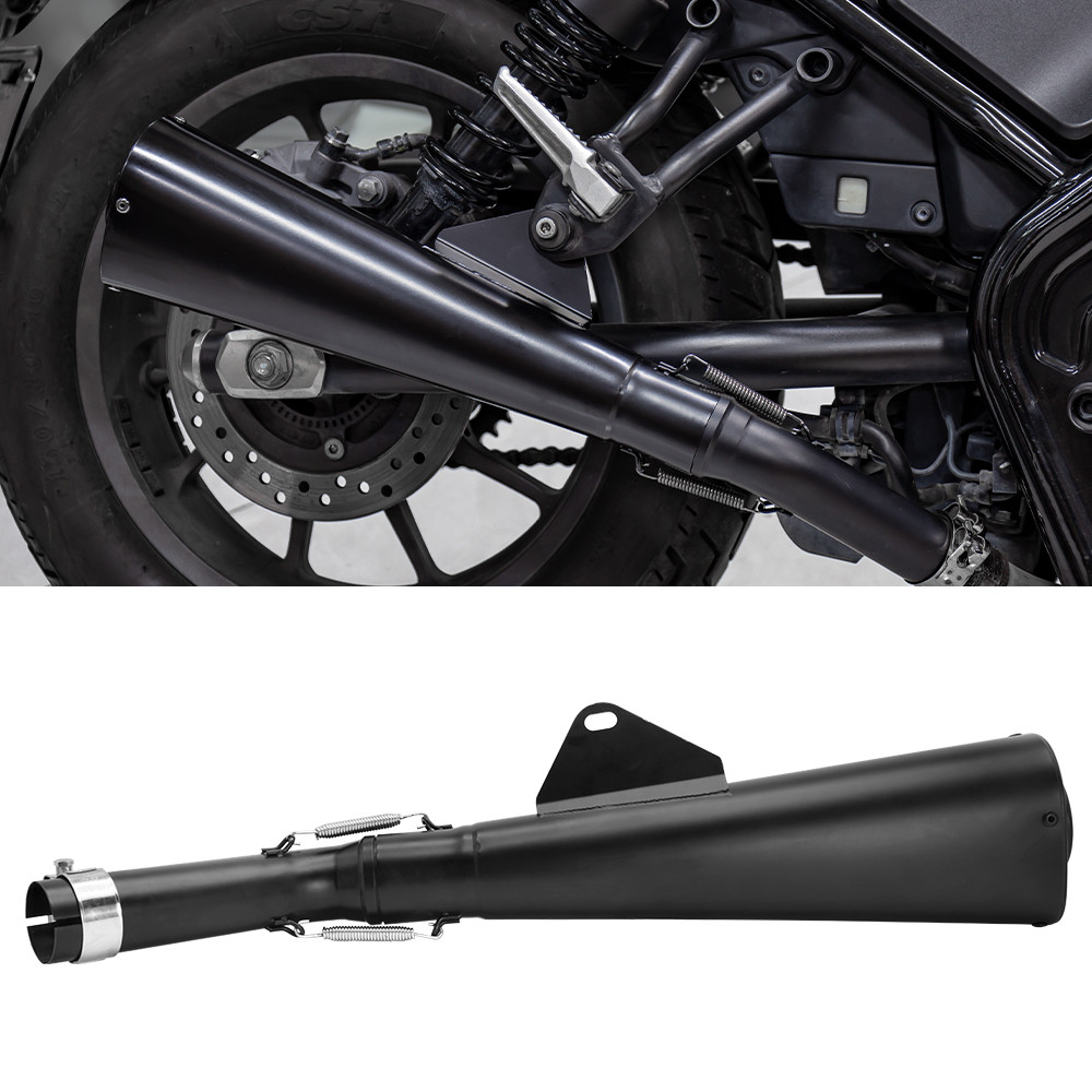 For Honda Rebel 300 500 CMX300 CMX500 Slip on Muffler Exhaust Pipe System US
