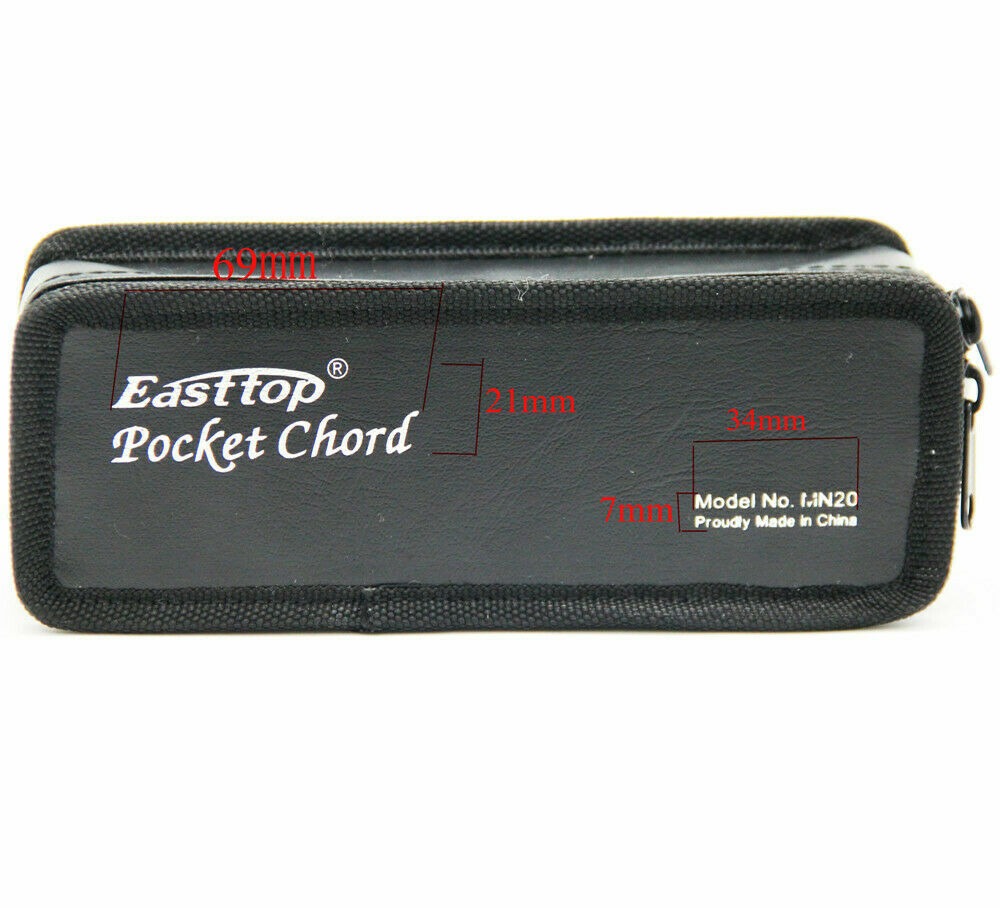 EASTTOP mini Chord Harmonica Pocket Professional Harmonica Tutti Harmonica