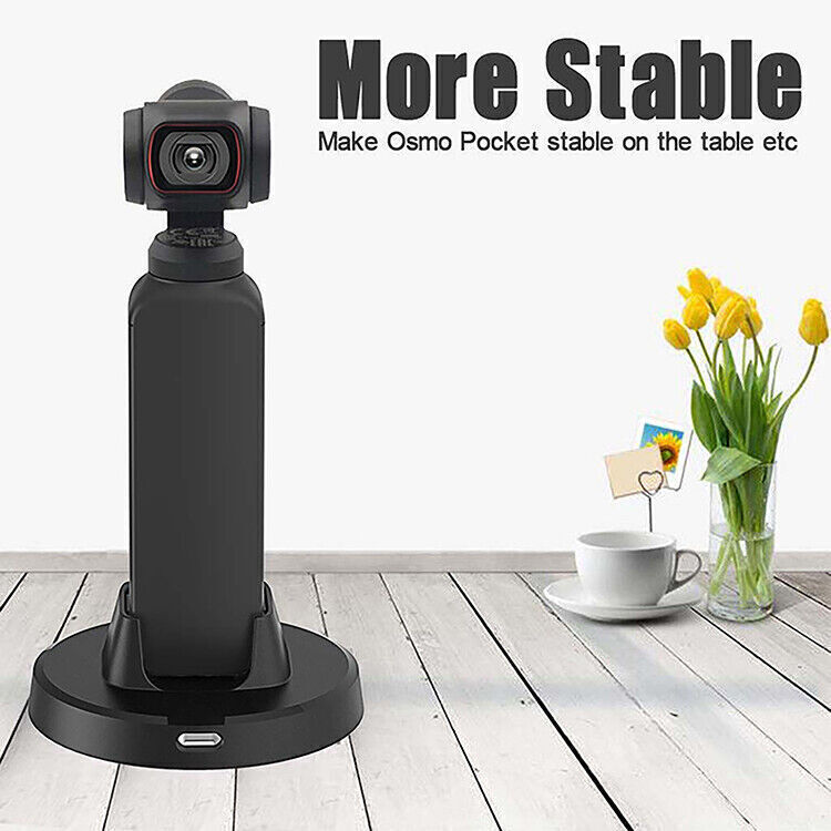 For OSMO Pocket 2 Camera Charging Durable Charger Base Bracket Stand Accessories