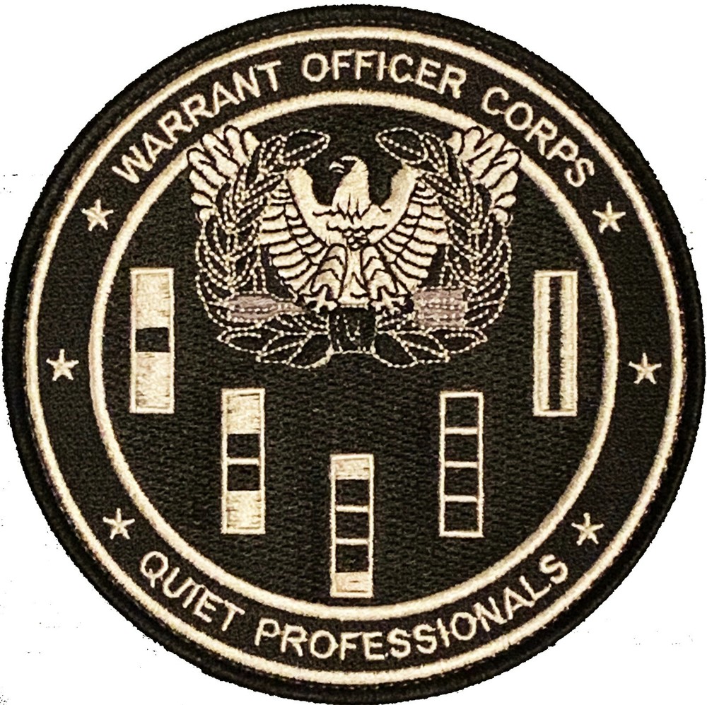 Warrant Officer Money Clip, Patch and Car Emblem