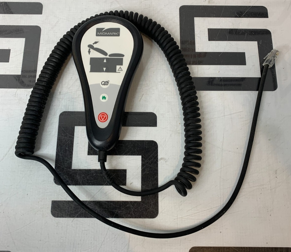 Midmark 625 002-0911-07 Hand Control 015-1675-04 Controller Remote Coiled Cable