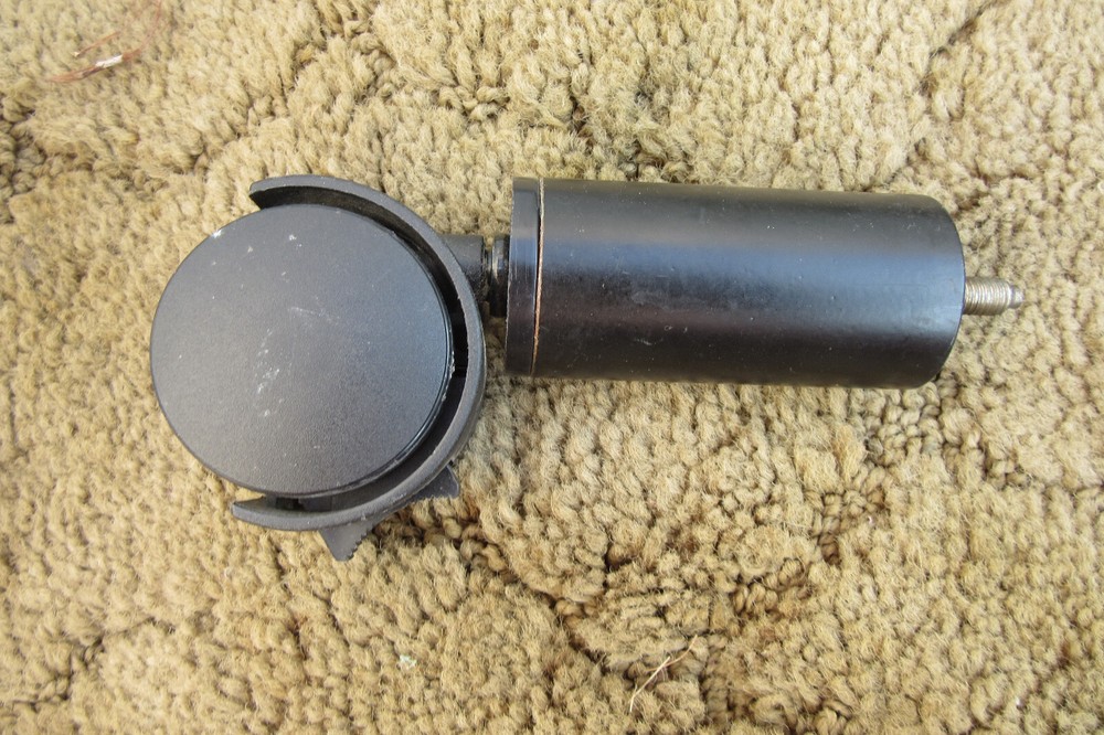Adjustable Base Bed Leg with Locking Caster 5 1/2" for Sleep Number tempurpedic