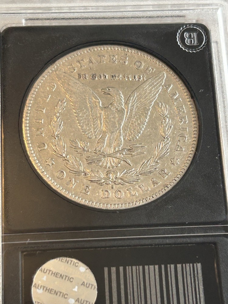 1878 s morgan silver dollar AU