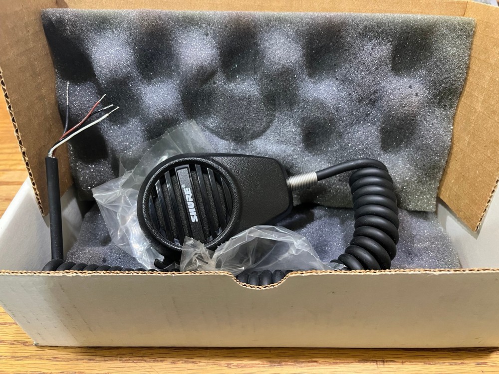 Shure Dynamic Microphone 527A Omnidirectional High Impedance: New!