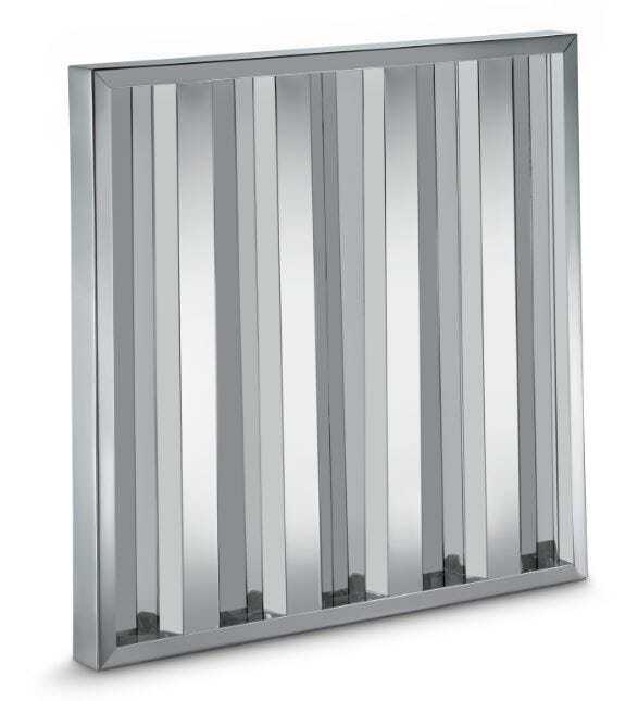 Kratos Commercial Hood Filter 20"(H) x 20"(W) x 2"(T), Stainless Steel (32L-129)