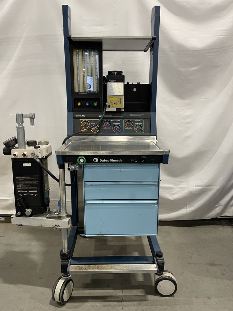 OHMEDA EXCEL 210 ANSI ANESTHESIA MACHINE - STAINLESS - Scratch & Dent