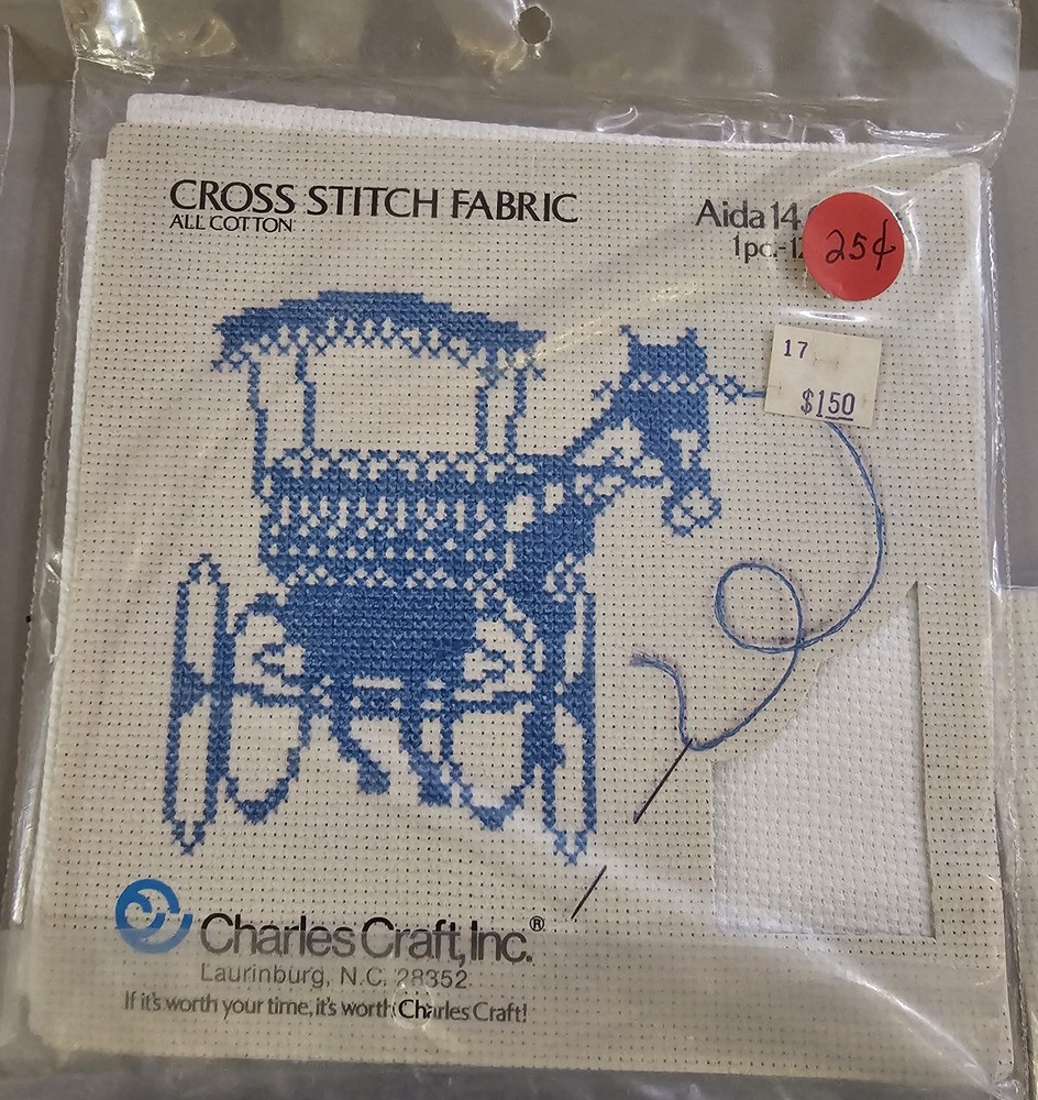 Cross Stitch Fabric Mixed